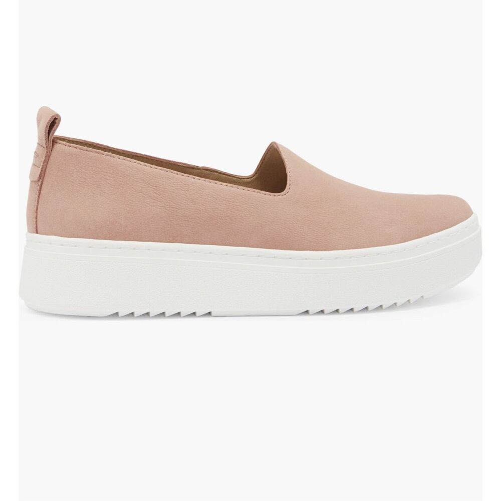 Eileen Fisher prosper slip-on buttery soft suede comfort shoes desert rose 8 NWB - Picture 3 of 6